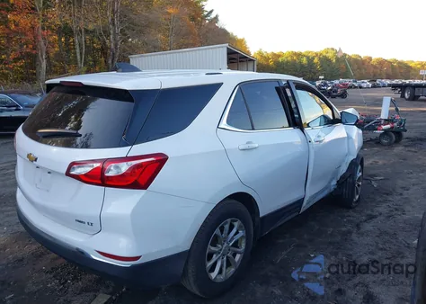 2018 Chevrolet Equinox Lt из США, поврежденный, VIN 2GNAXSEV1J6285680